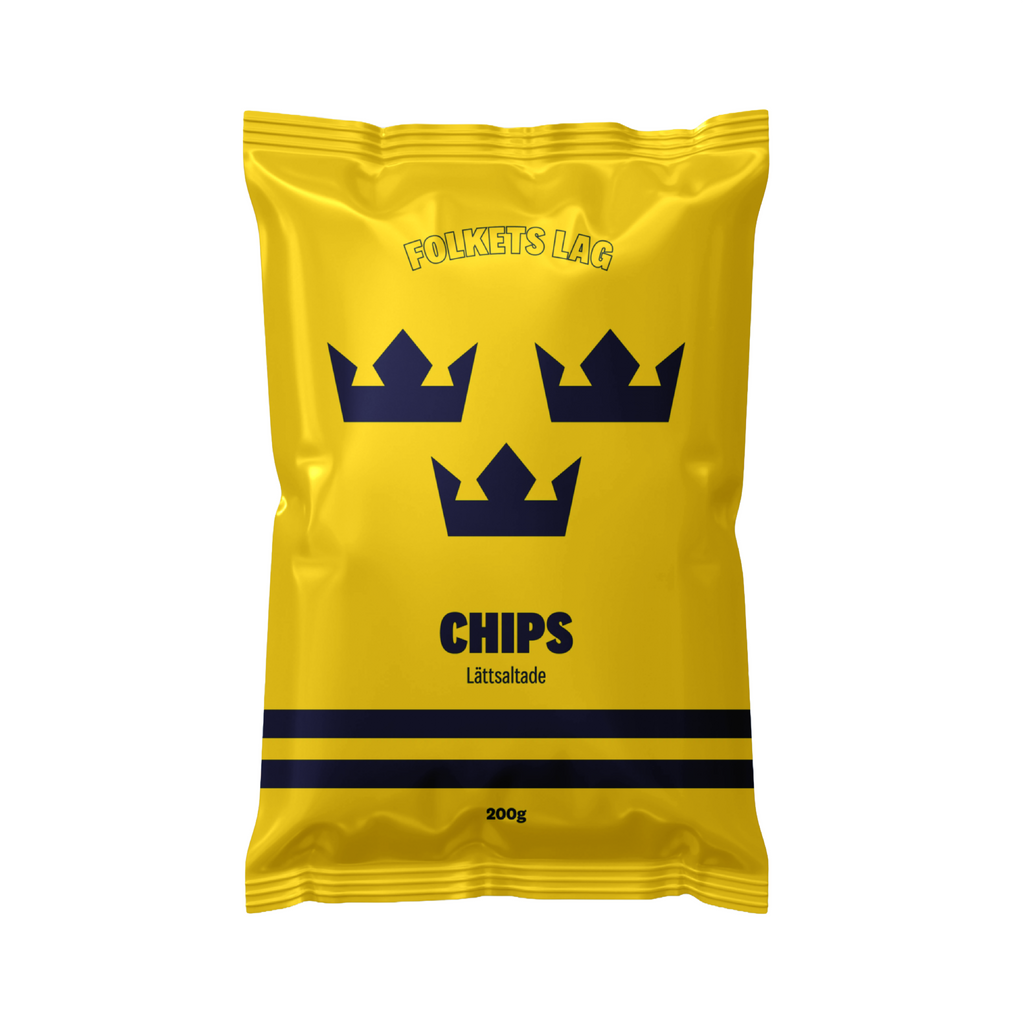 Tre Kronor Chips 200g (Lättsaltade)